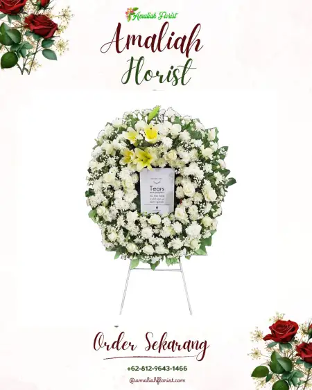 Krans Bunga Duka Buay Sandang Aji